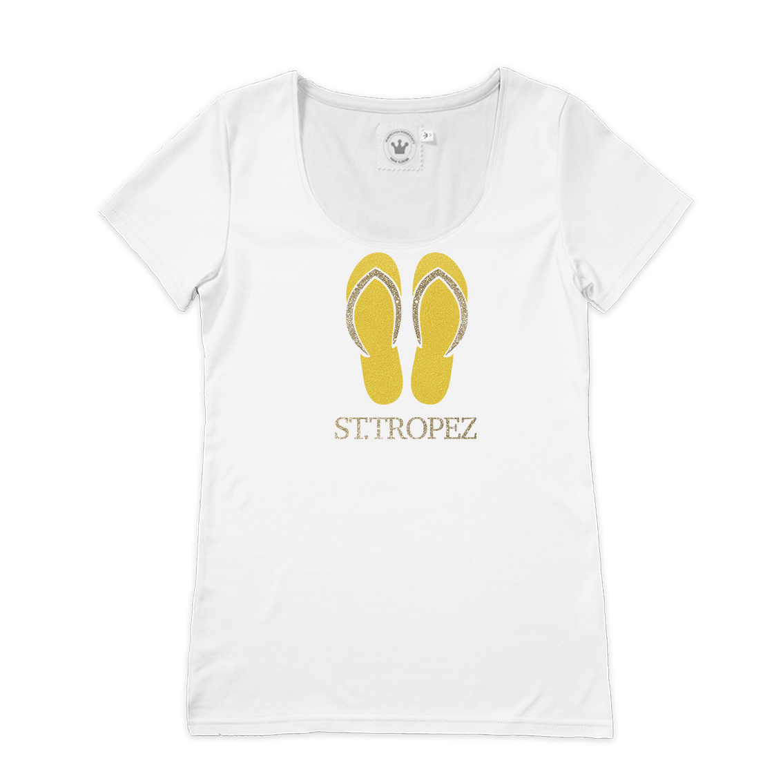 Damen T-Shirt Flip Flop St. Tropez