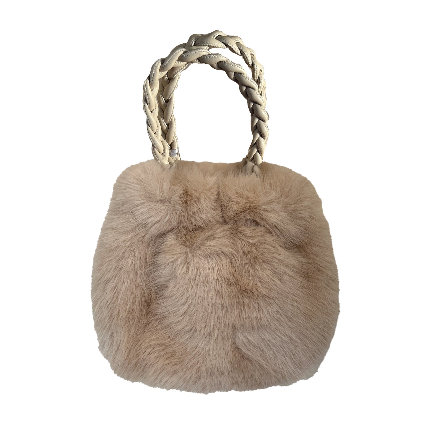 Fake Fure Bucket Bag Winter Tasche St. Moritz- Märchenwerkstatt Shop