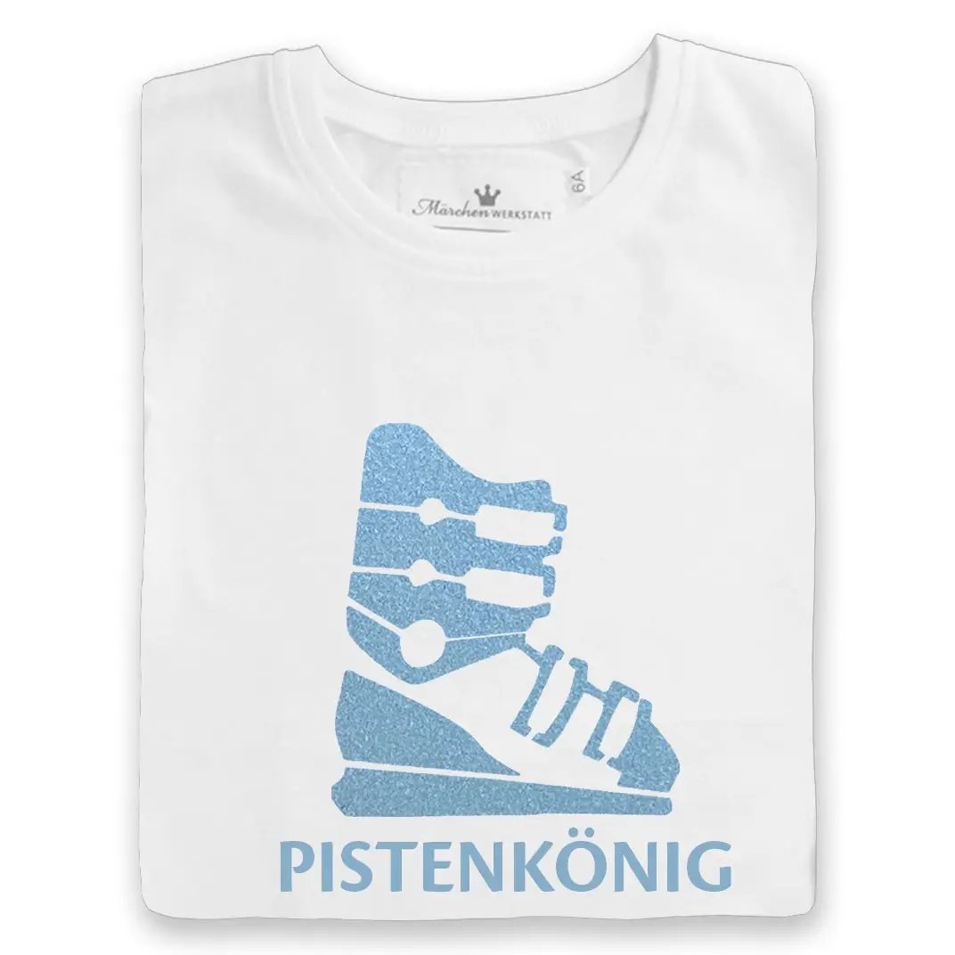 Jungen T-Shirt Pistenkönig Skistiefel