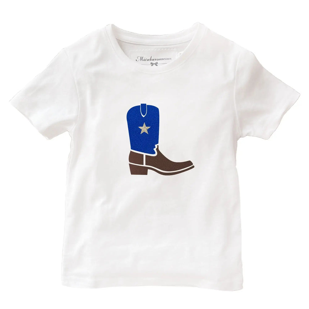 
                  
                    Märchenwerkstatt Shop: Cowboy Stiefel T-Shirt für Jungen
                  
                