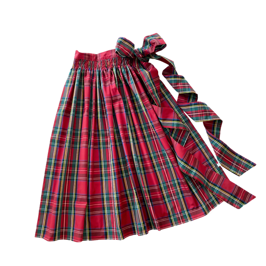 Dirndlschürze Midi Tartan Karo