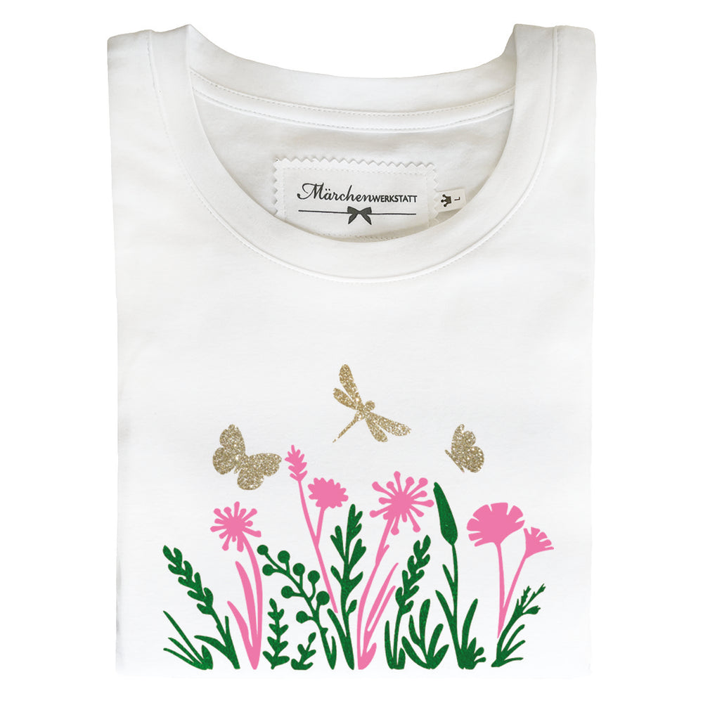 Mädchen T-Shirt  Sommerwiese