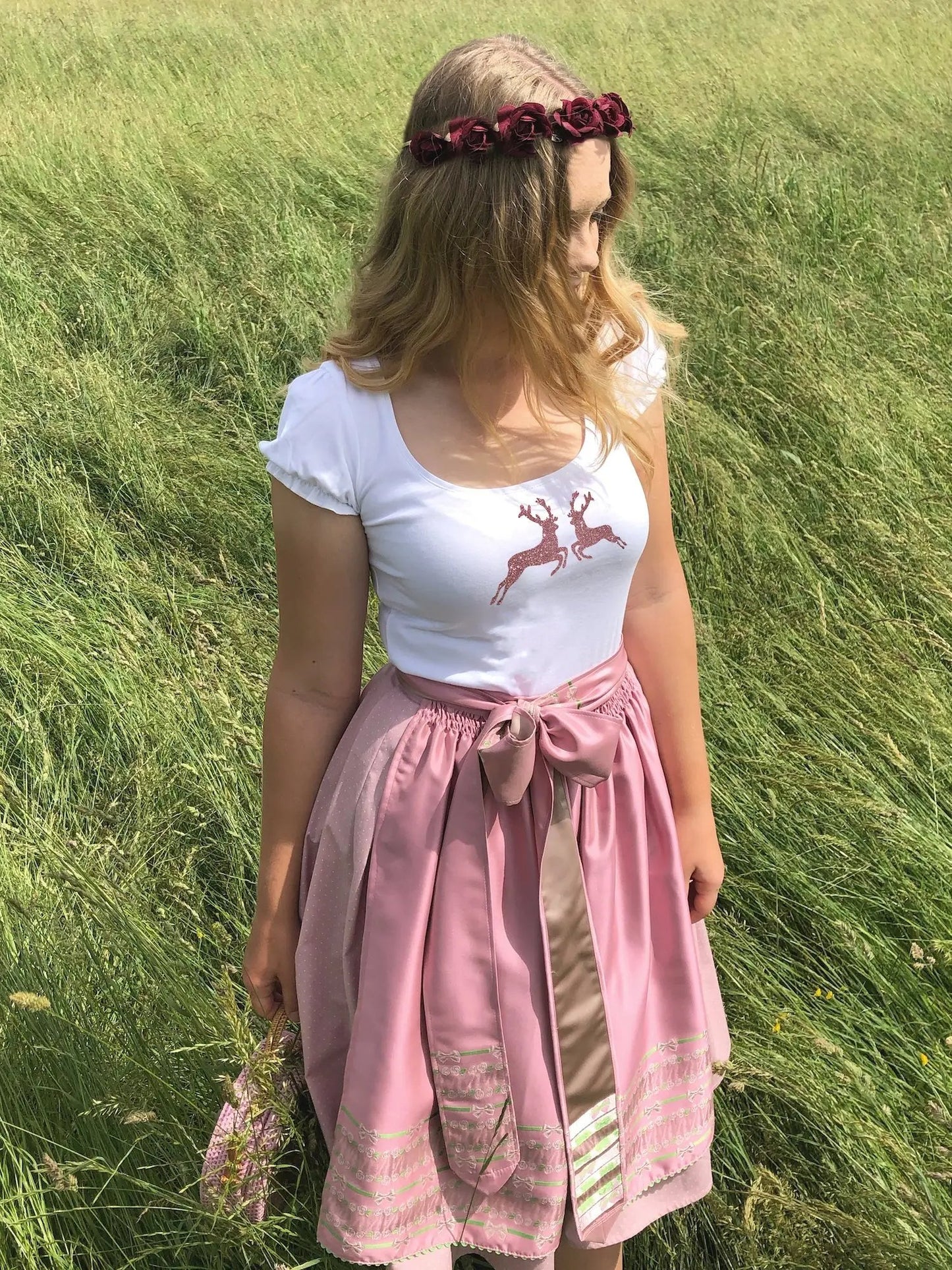 Damen Dirndl "Rosenschimmer" - Kaufhaus des Südens