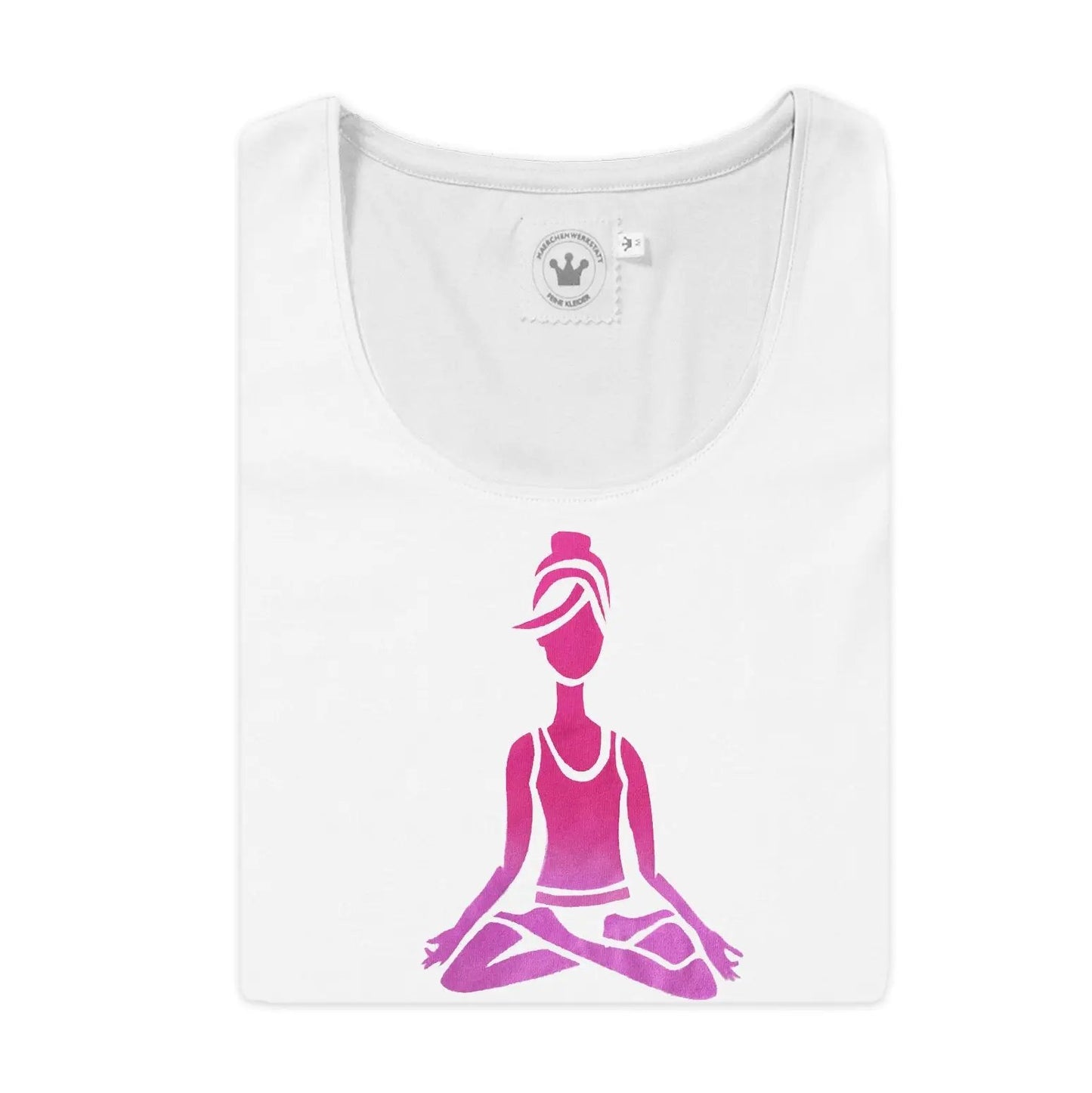 Damen T-Shirt Yoga Style Baumwolle - Kaufhaus des Südens