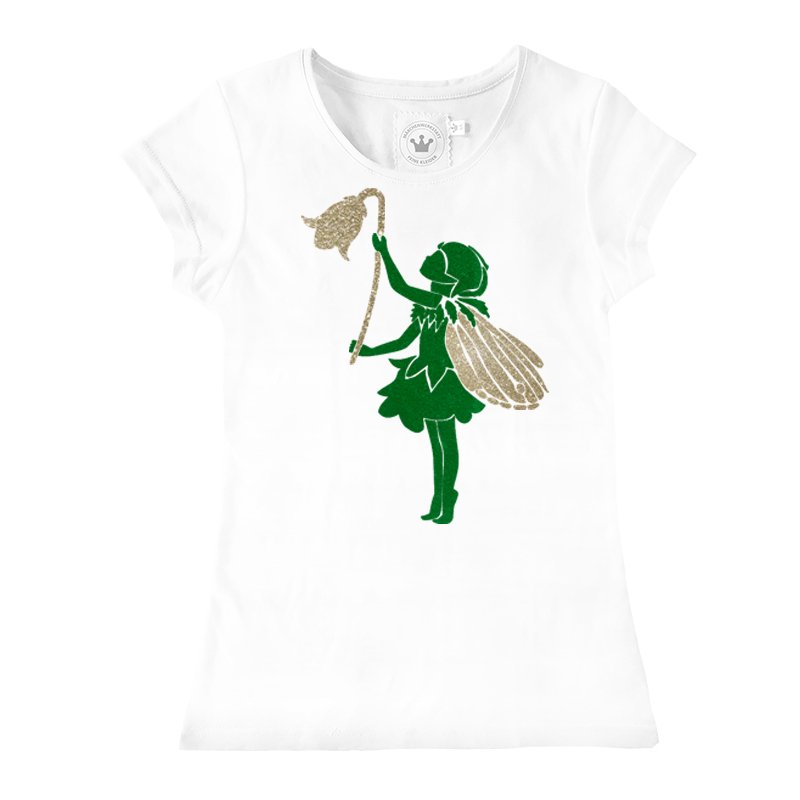 Mädchen T-Shirt Blumenelfe - Kaufhaus des Südens