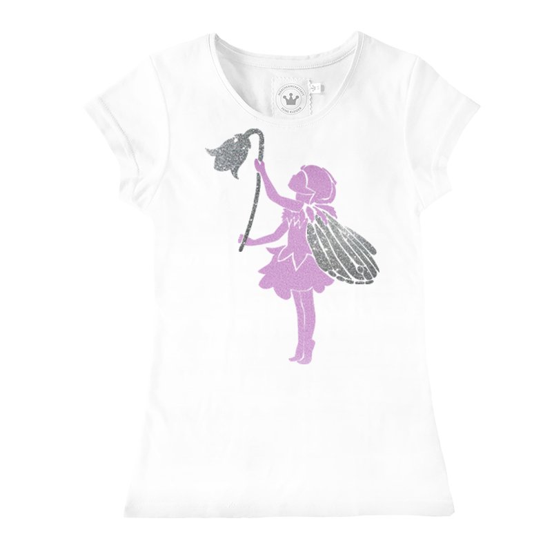 Mädchen T-Shirt Blumenelfe - Kaufhaus des Südens