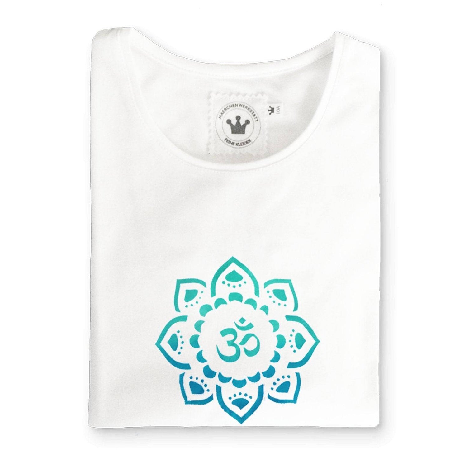 Mädchen T-Shirt Druck Yoga Om - Kaufhaus des Südens