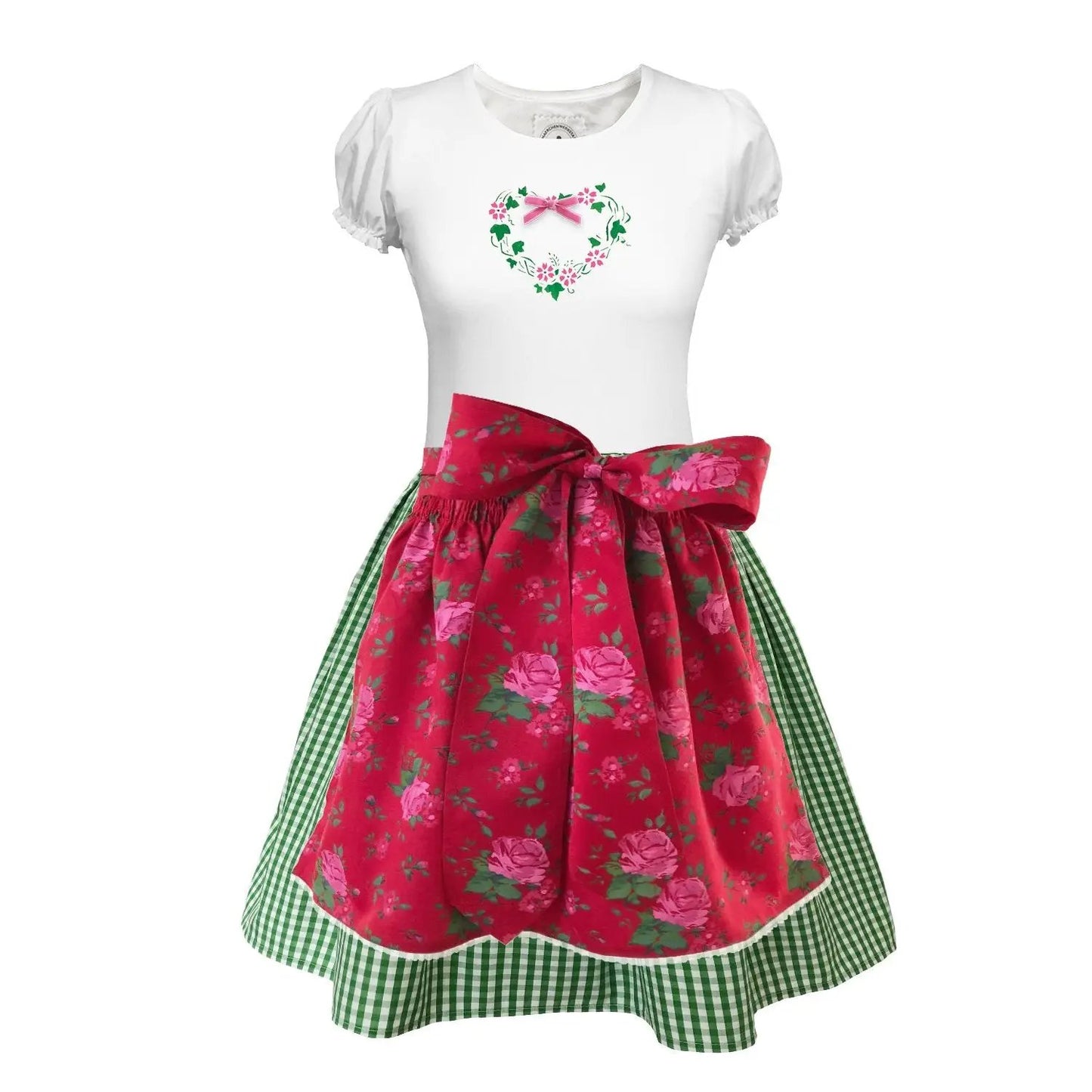 Teenager Dirndl "Rosenkönigin" grün - Kaufhaus des Südens