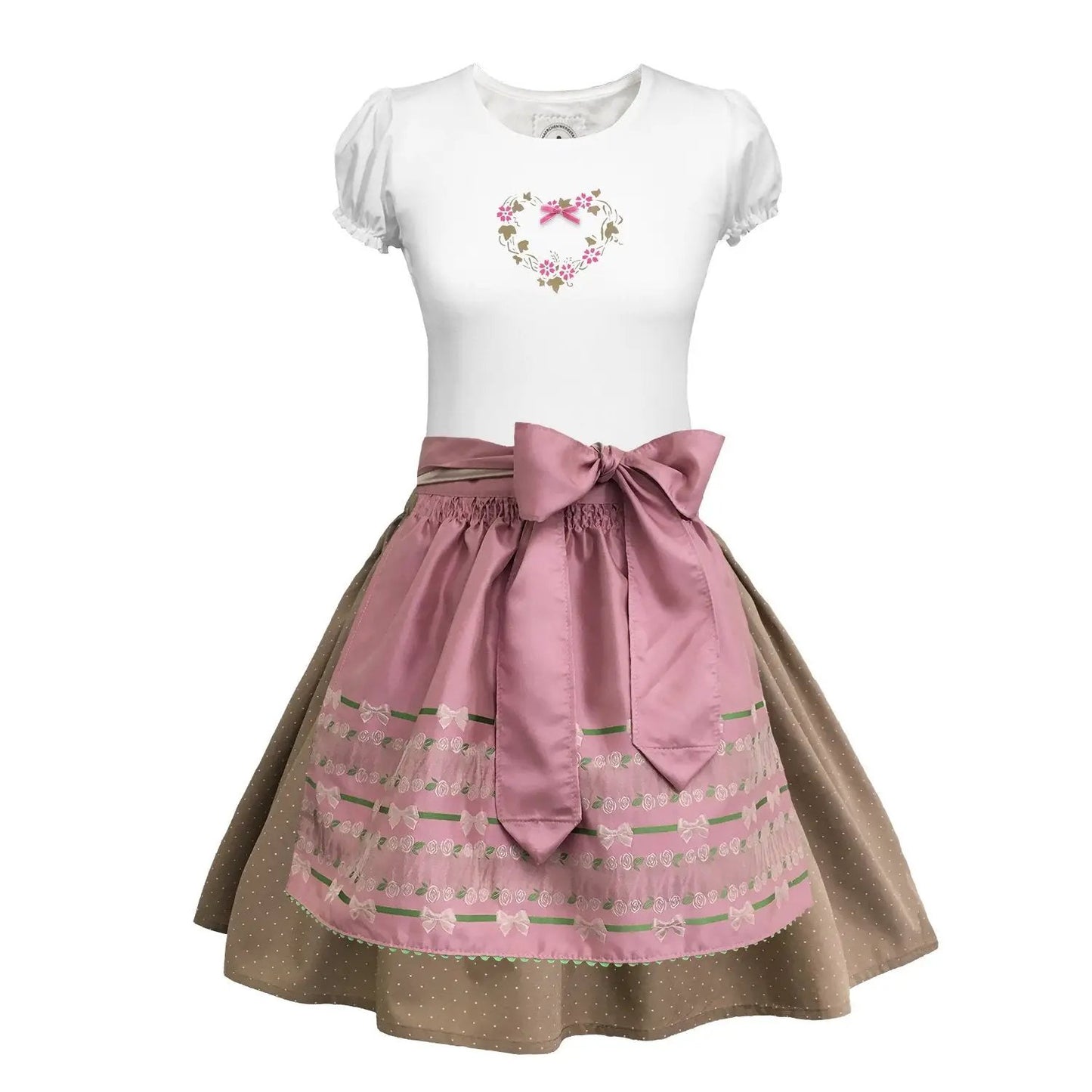 Teenager Dirndl "Rosenschimmer" - Kaufhaus des Südens